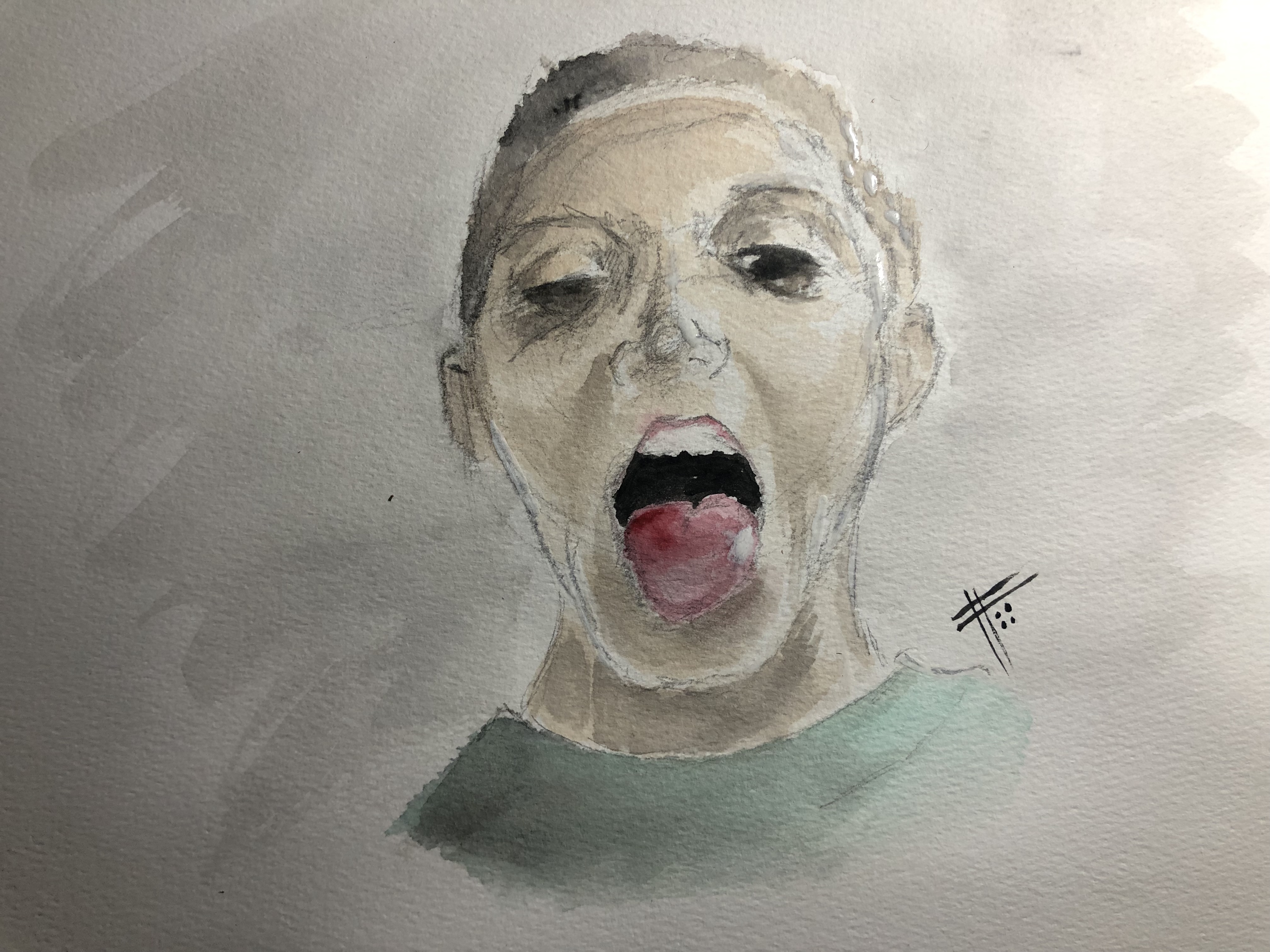 Nathan painting
